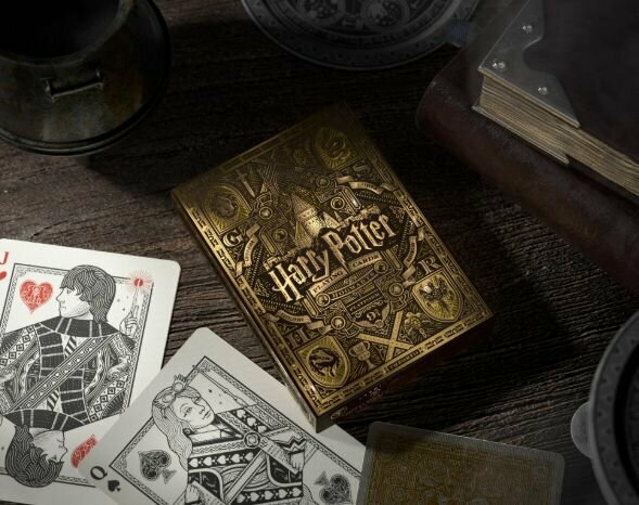 Карты Theory11 Harry Potter Deck - Yellow (Hufflepuff)