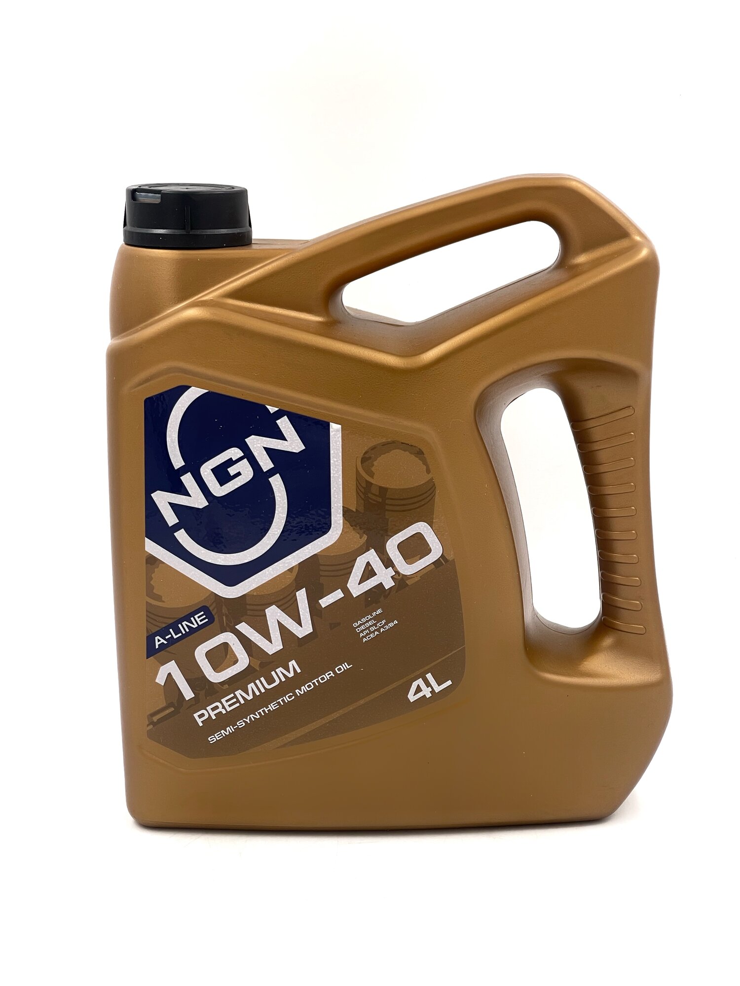 Масло моторное NGN Premium 10w-40 , полусинтетическое, 4 литра
