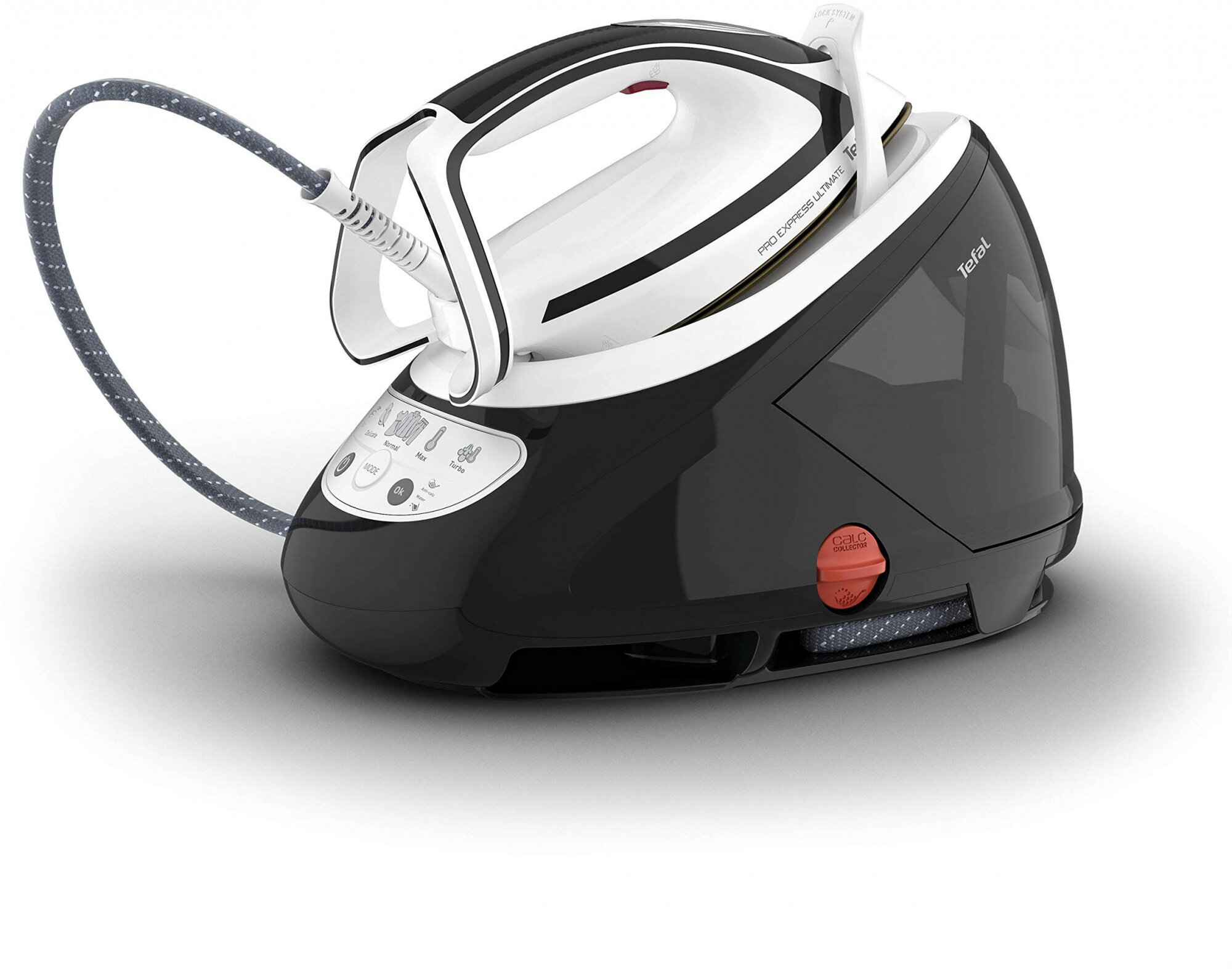 Парогенератор Tefal GV9550E0 2600Вт черный, Устройство для хранения шнура для подачи пара, Индикаторы наличия воды
