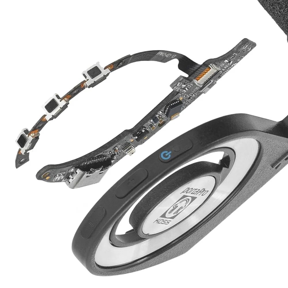 Наушники Koss Porta Pro Wireless 2.0, беспроводные, открытого типа, черный — фото 1
