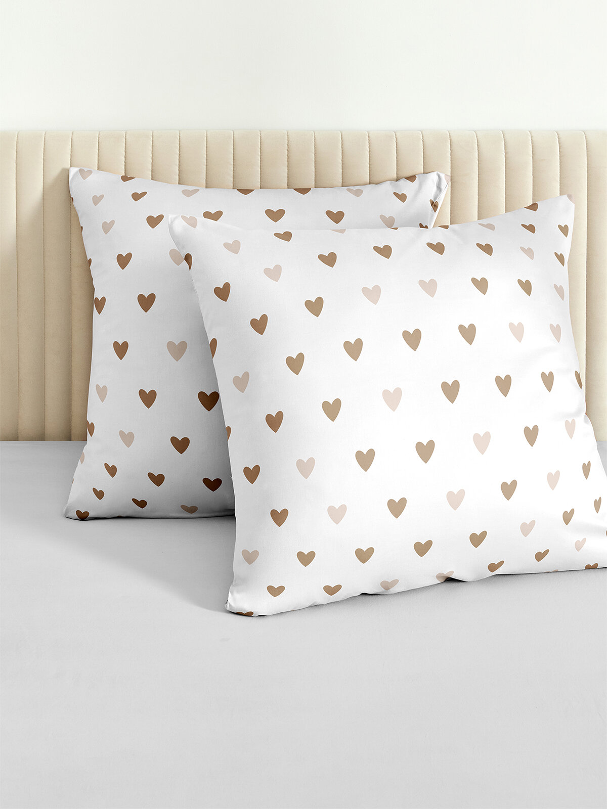 Cozy Home Комплект наволочек Поплин 70х70 (2 шт.) Amore mio brown