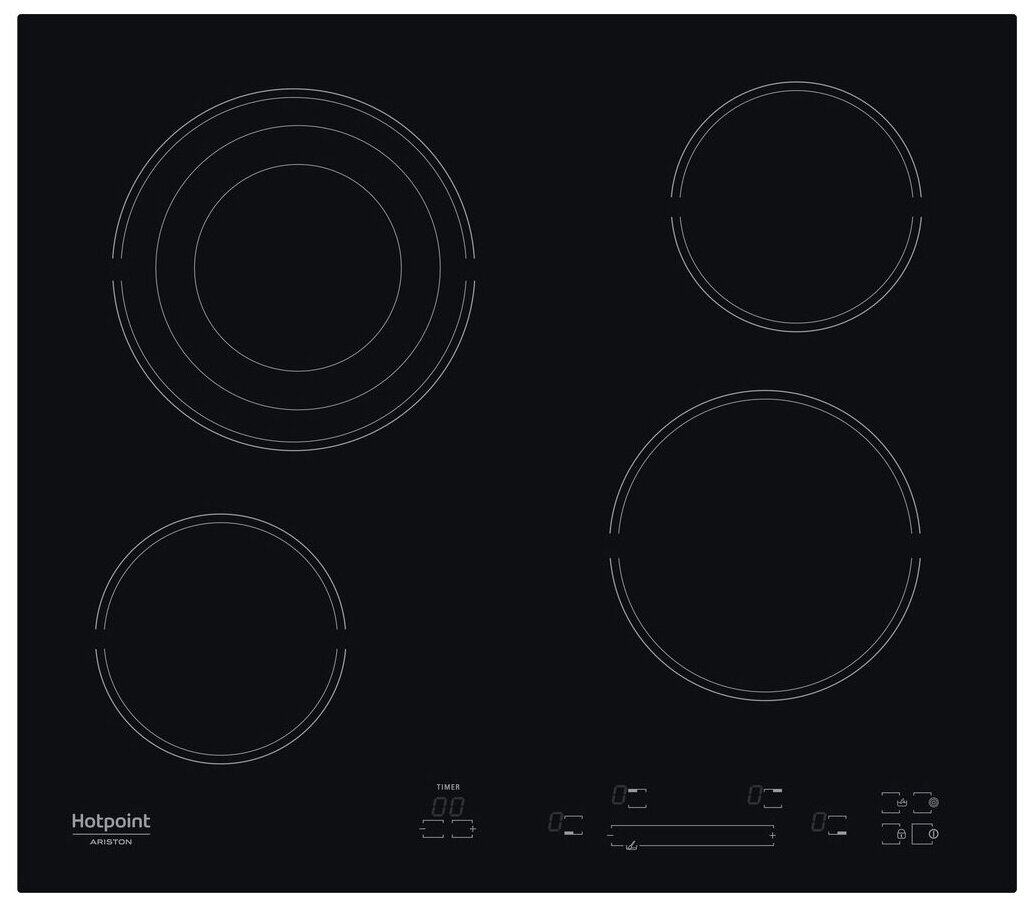Встраиваемая электрическая панель Hotpoint-Ariston HR 607 B HR 607 B .