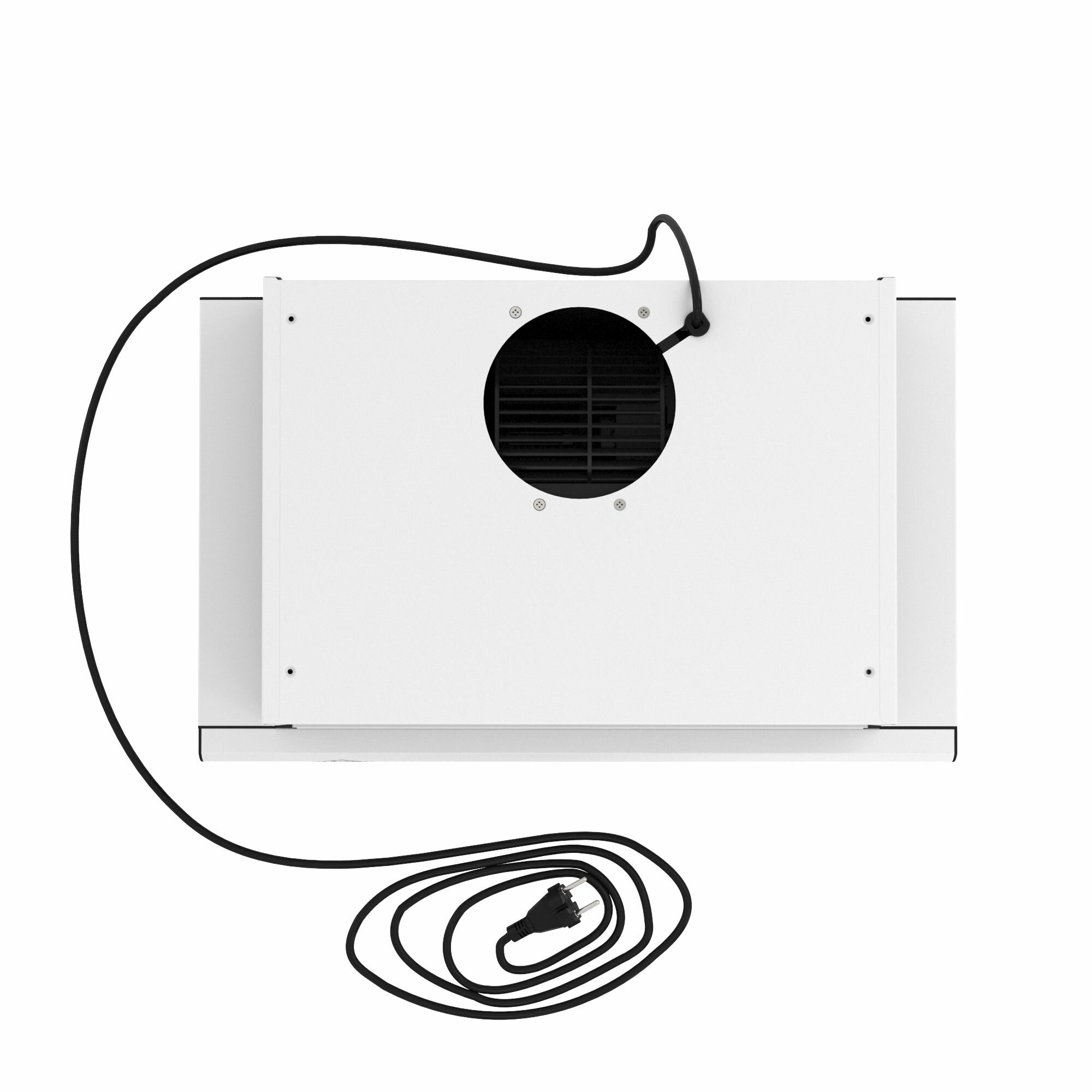 Вытяжка встраиваемая Elikor Интегра 50П-400-В2Л белый - фото №11