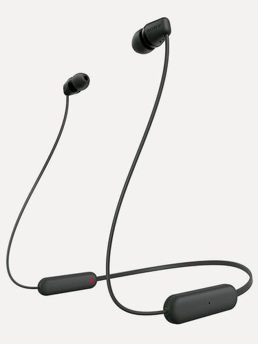 Изображение товара Беспроводные спортивные наушники Sony WI-C100 (черный)