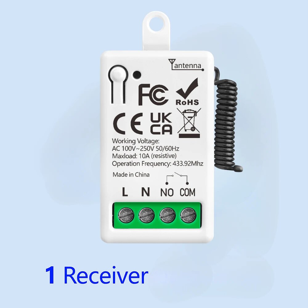 Беспроводной пульт дистанционного управления Deze 433 МГц для освещения 1R
