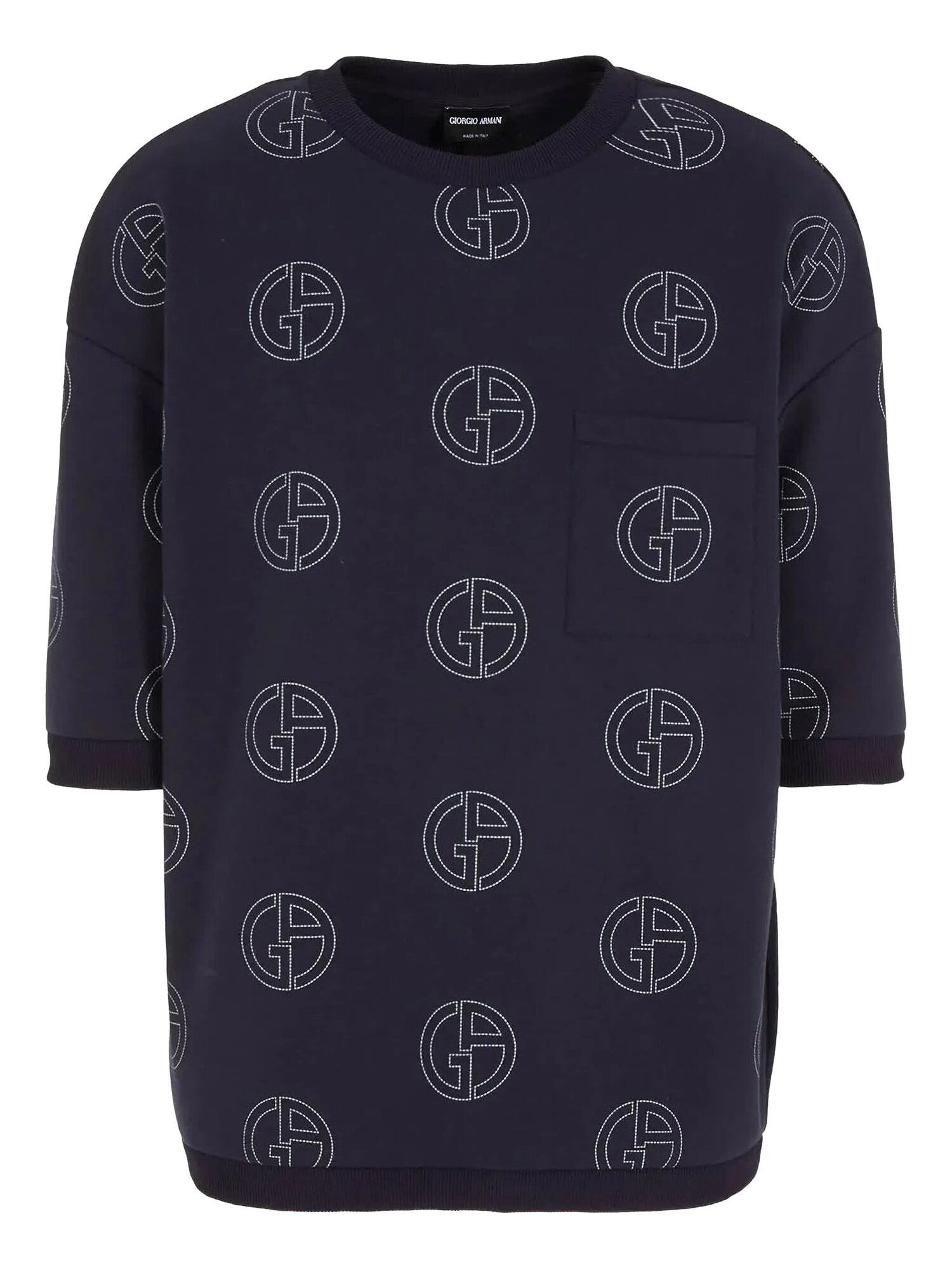 Худи GIORGIO ARMANI, размер 52, , черный