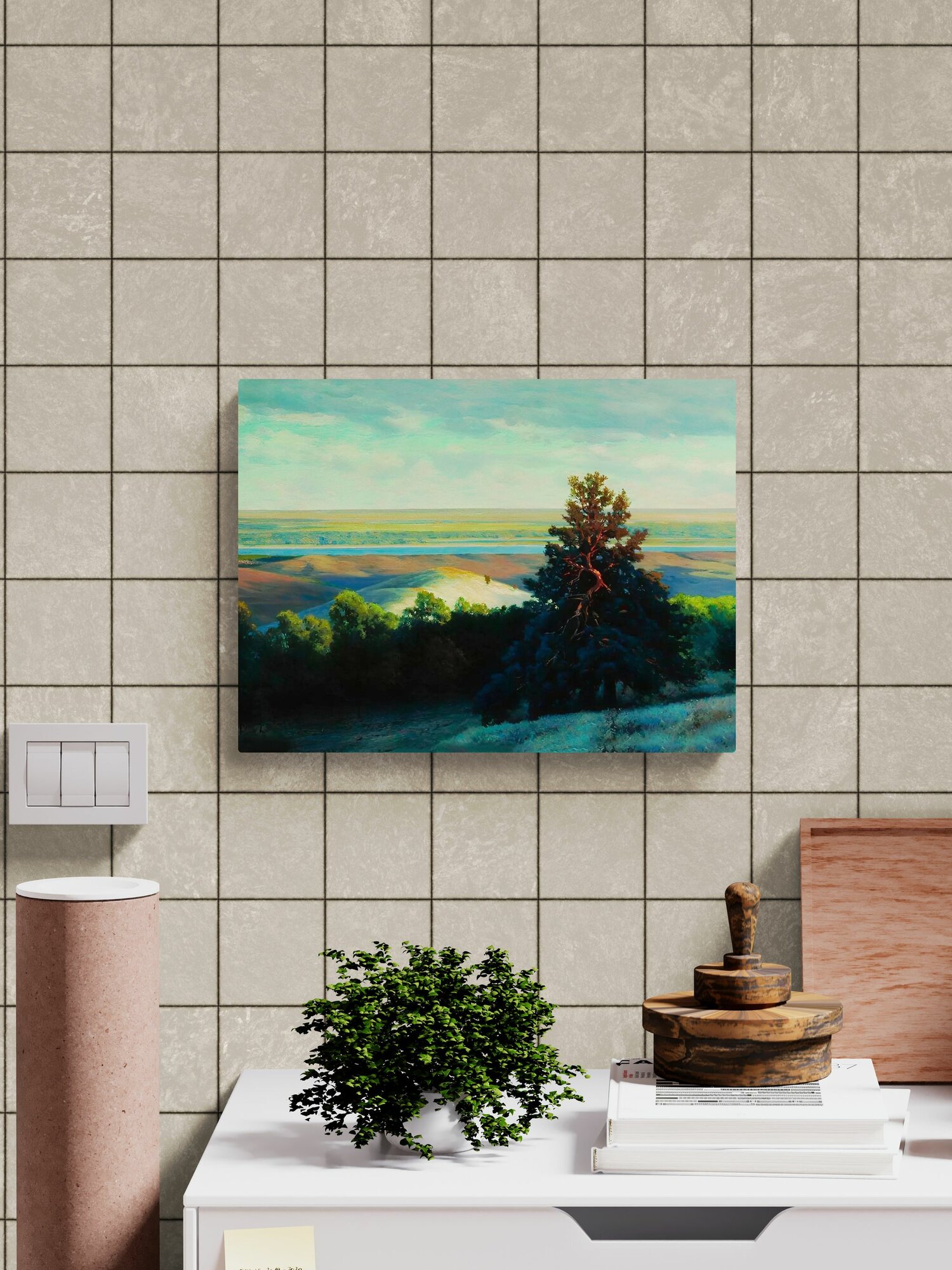 Крыжицкий Константин Яковлевич "Дали" 40х30 см — фото 1