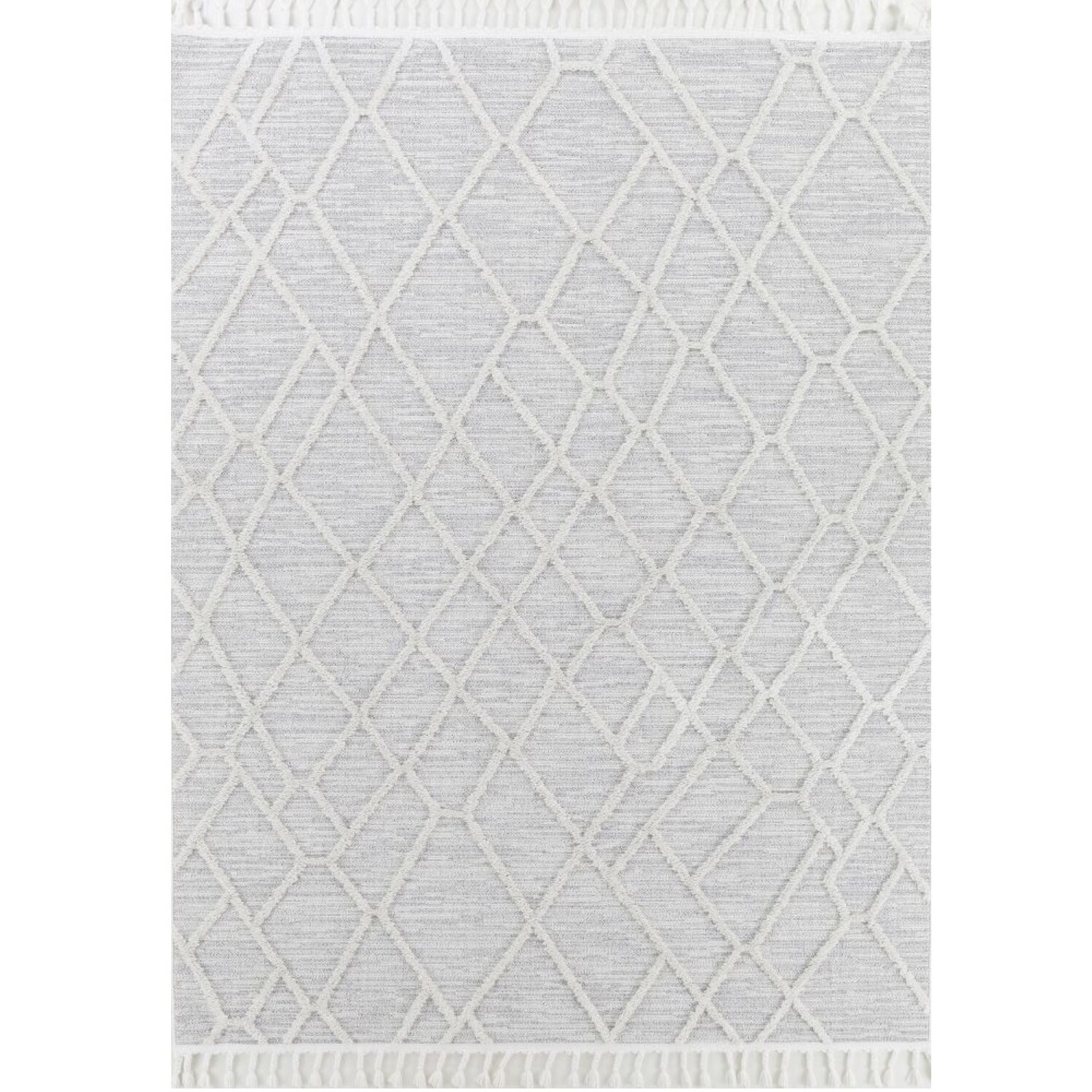 Ковер Bilbao BL03, полиэстер, хлопок, двухуровневый ворс, 80 см x 150 см