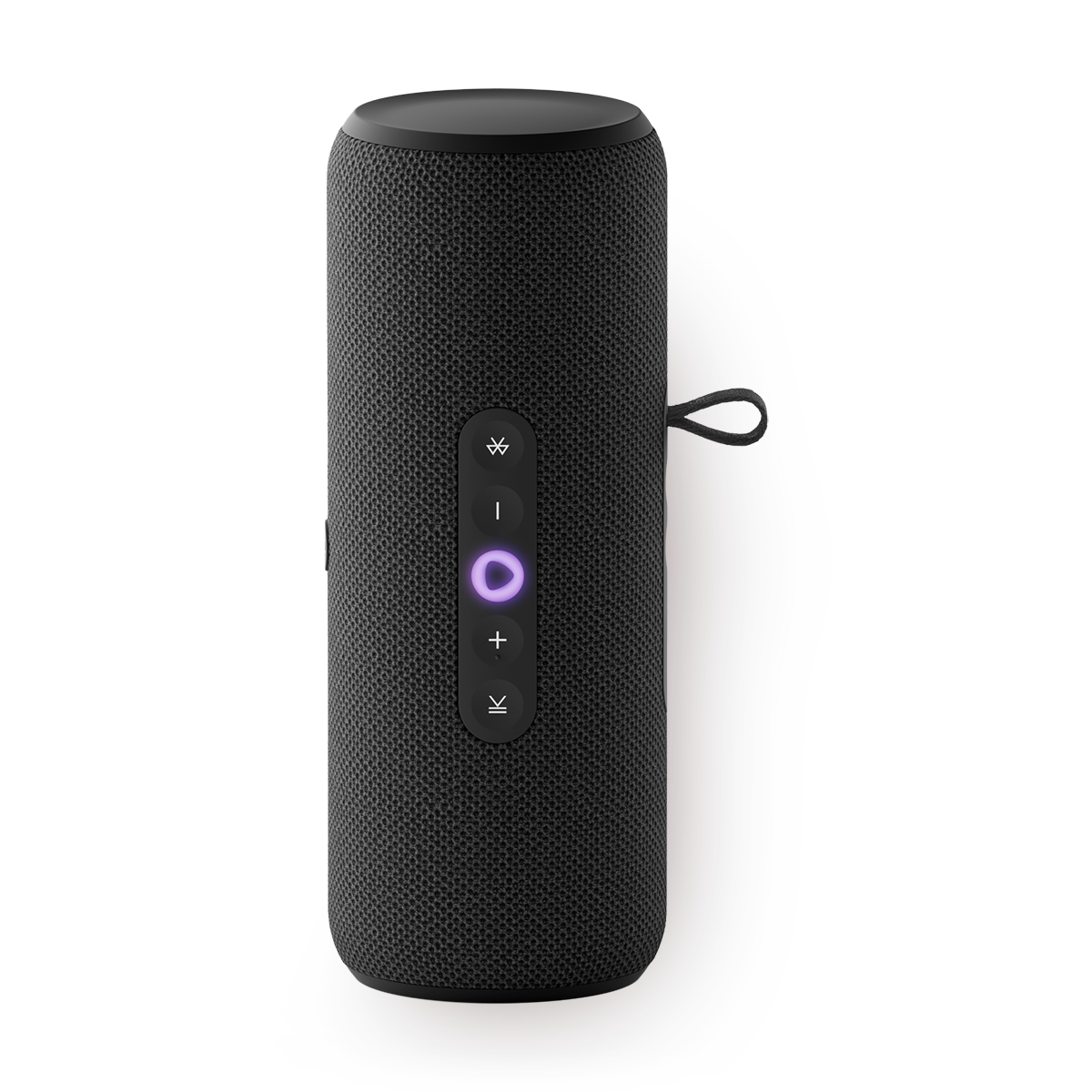 Портативная колонка Яндекс Стрит, с Алисой и Wi-Fi, 30Вт, черная