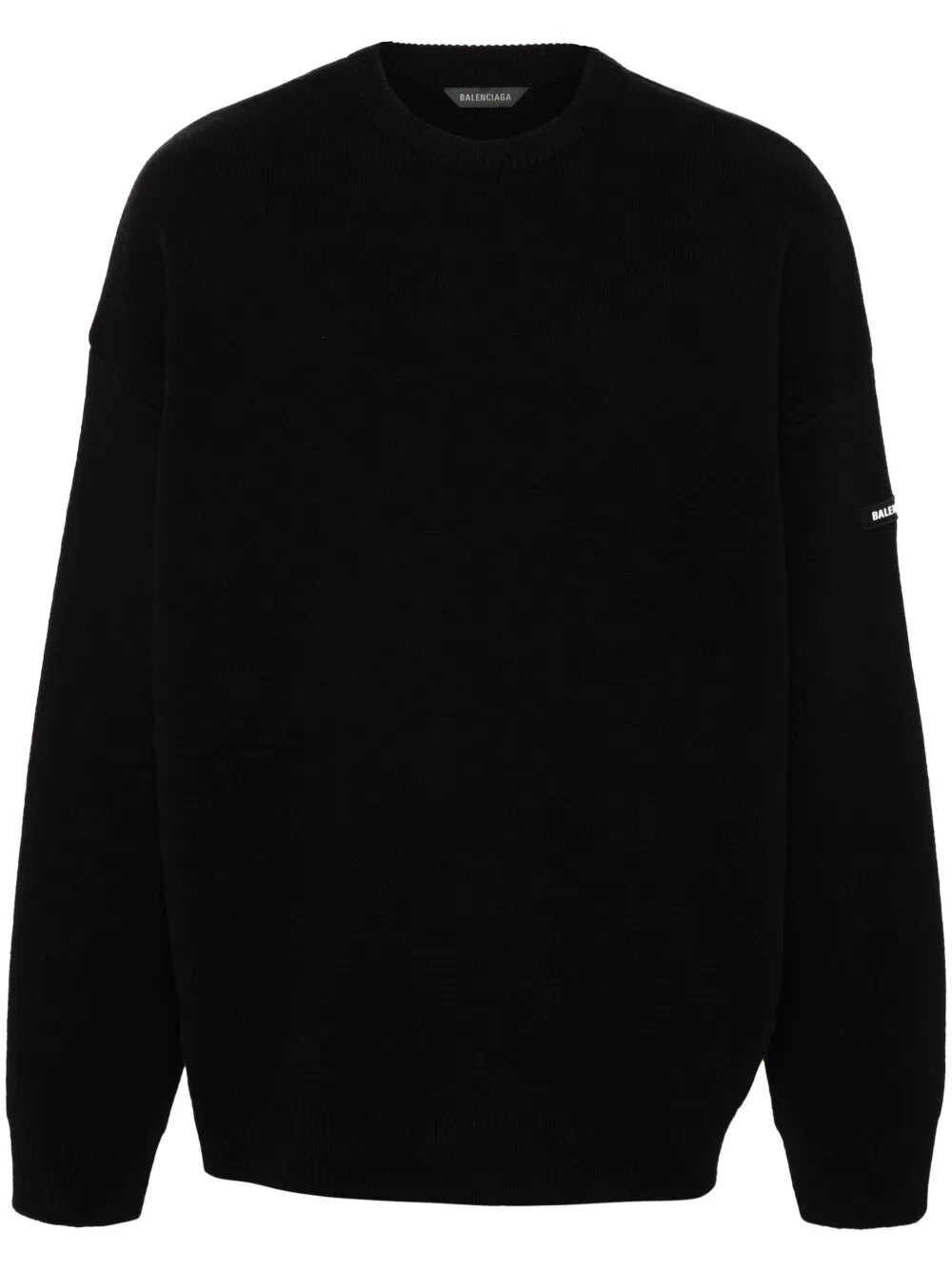 Свитер BALENCIAGA, размер 48, , черный