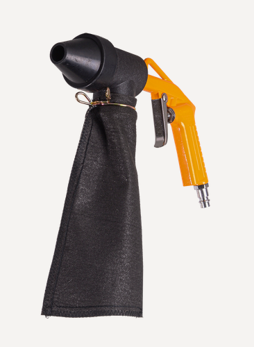 Изображение товара Пескоструйный пистолет Вихрь ПСП-10, Расход воздуха: 350л/мин, 4 резиновые насадки, 1 резиновый трафарет