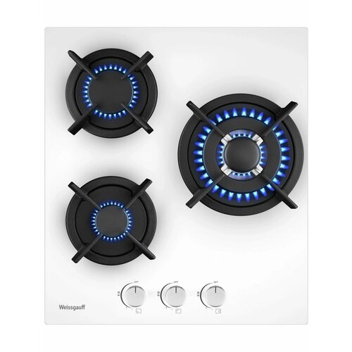 Газовая варочная поверхность Weissgauff HG 451 Wgh белый 433579 11540₽