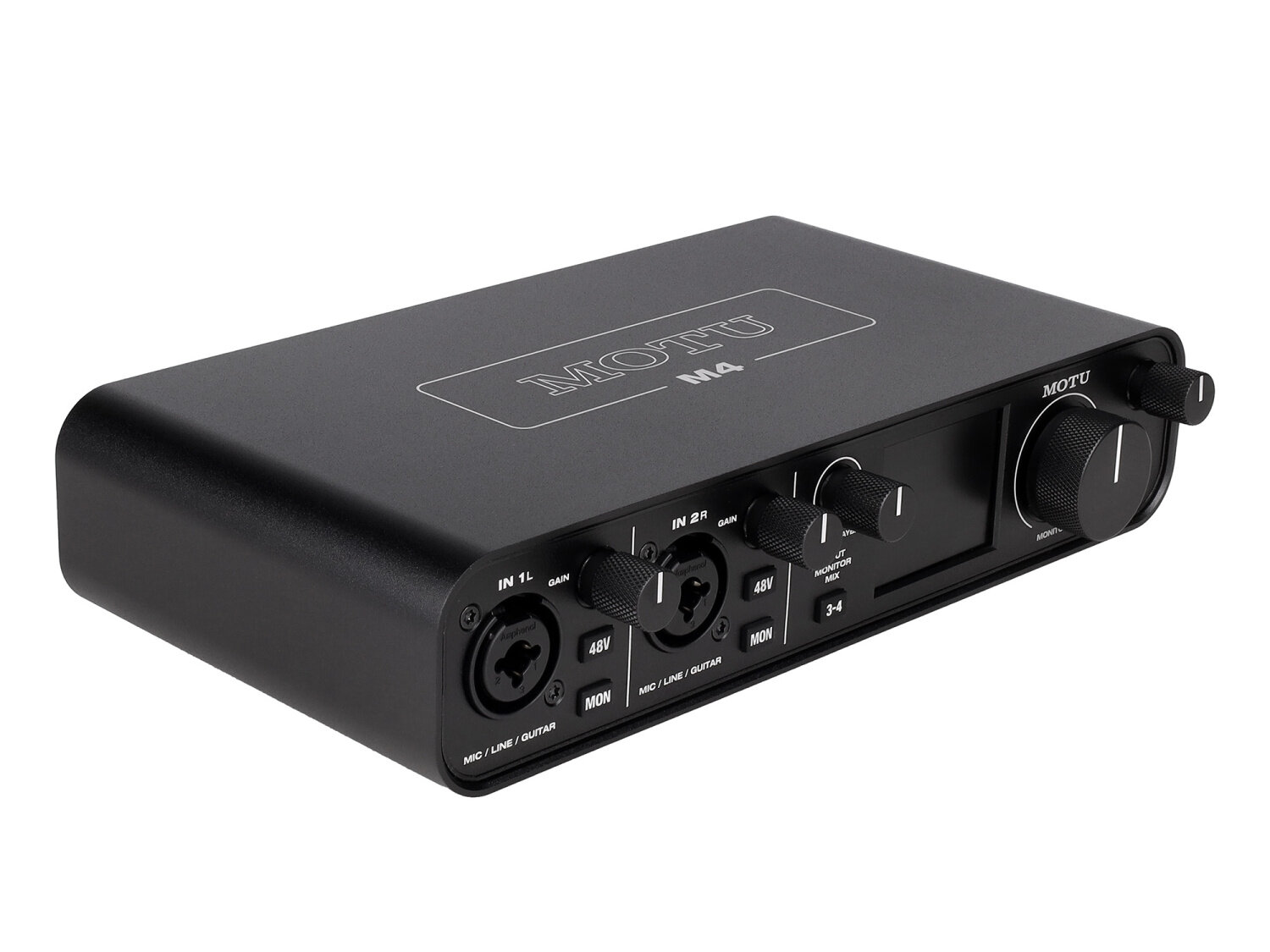 MOTU M4 Аудиоинтерфейс USB АЦП/ЦАП: 24 бит/192 кГц, ЦАП ESS Sabre32 Ultra, 120 дБ, THD+N: -110