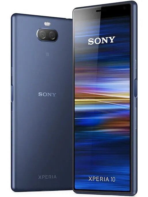 Смартфон Sony Xperia 10 13213 3ГБ/64 ГБ 1SIM Глобальная версия, русский, google play синий