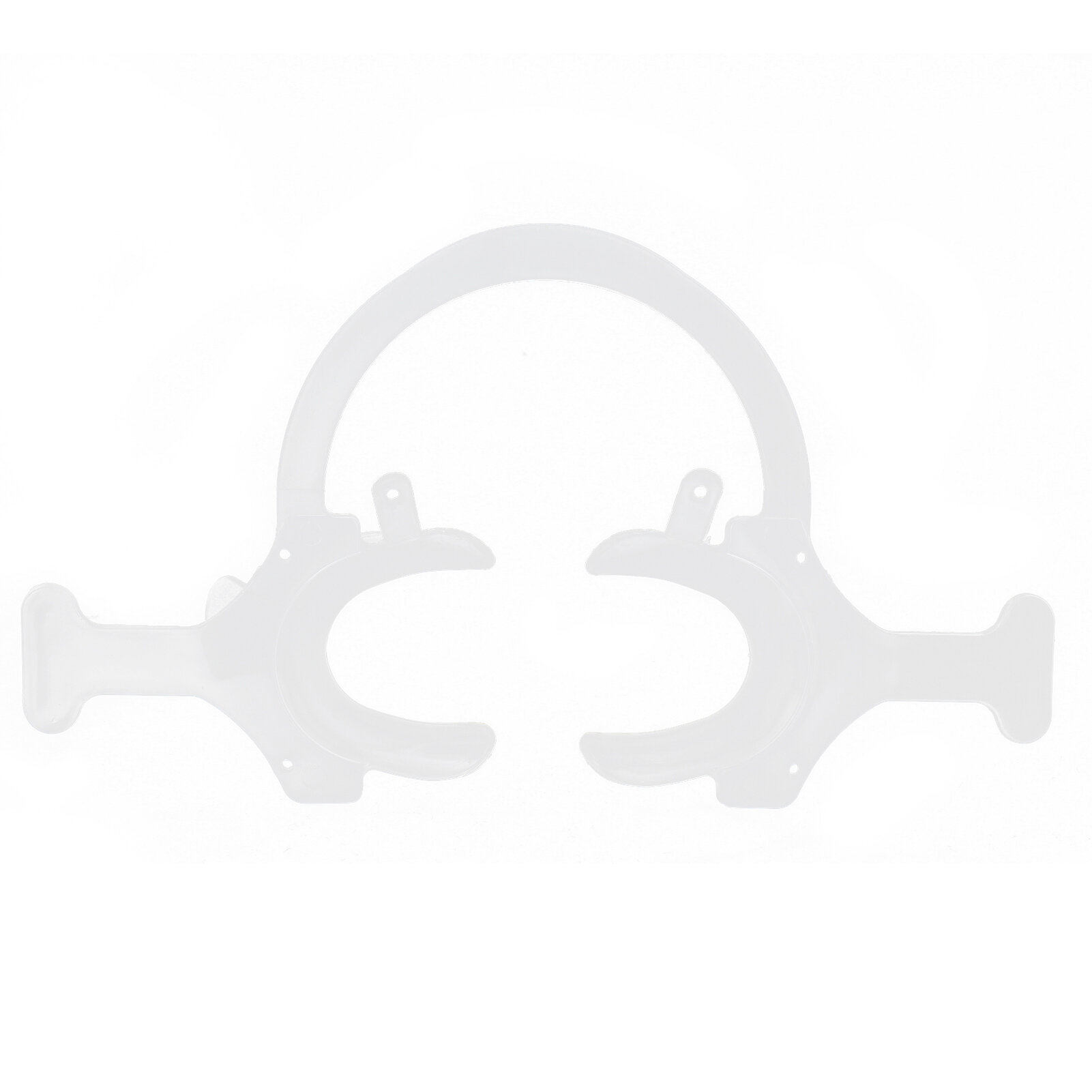 CShape Dental Cheek Lip Retractor Mouth Opener with Handle Dentist Accessory(S )