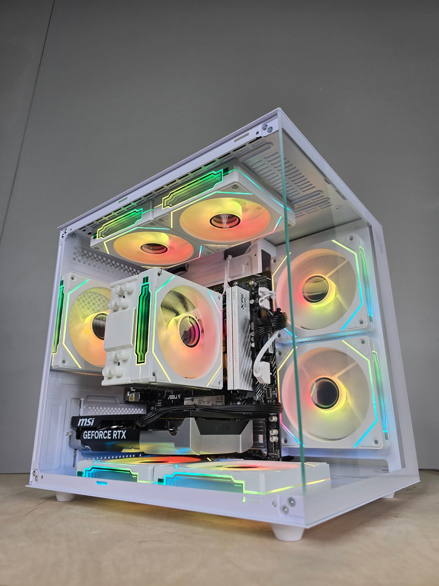Мощный игровой ПК Ryzen 7500F RTX 5060 ddr5 32gb 1tb ssd m2 Bunker — фото 1