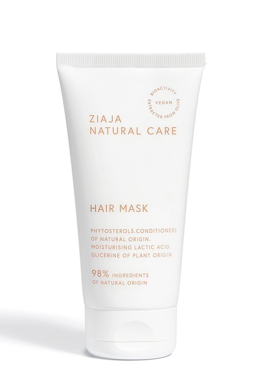 Маска для волос Ziaja Natural Care, для сухих и поврежденных, 98% природных ингредиентов, 150мл