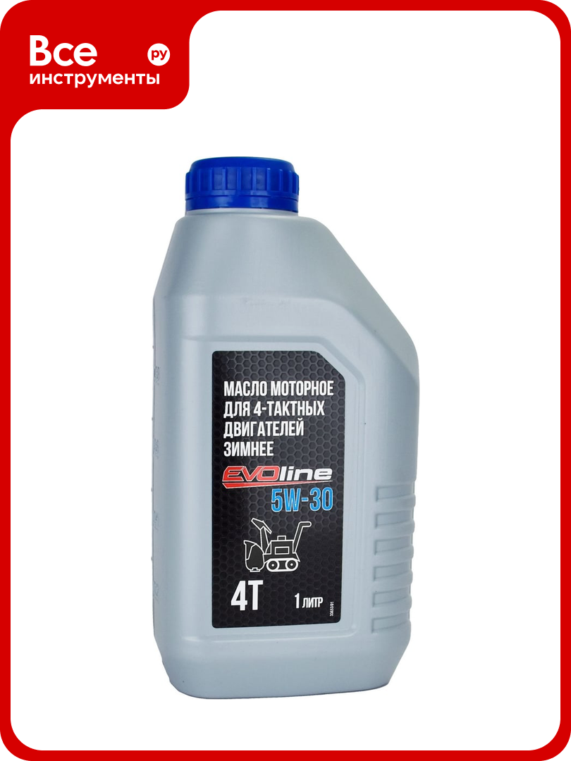 Масло моторное для 4-тактных двигателей синтетическое SAE 5W-30 API SN/CF Evoline 4TSN10EVO/01