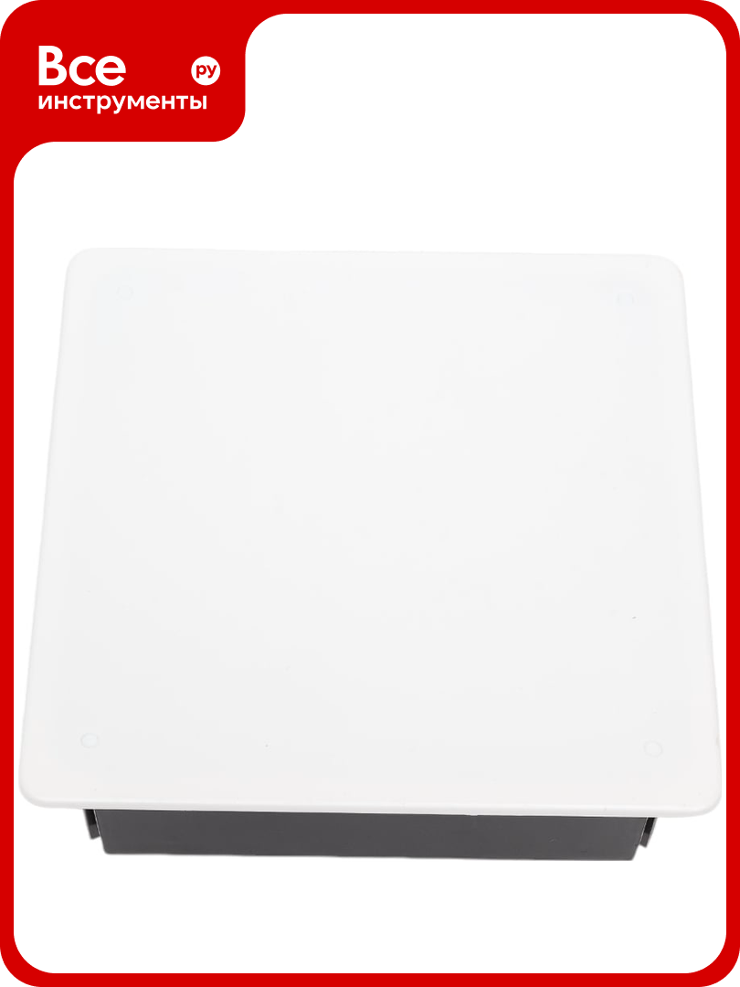 Коробка уравнивания потенциалов для скрытой установки в сплошные стены Промрукав 103х103х47 1 шт 80-0860-У