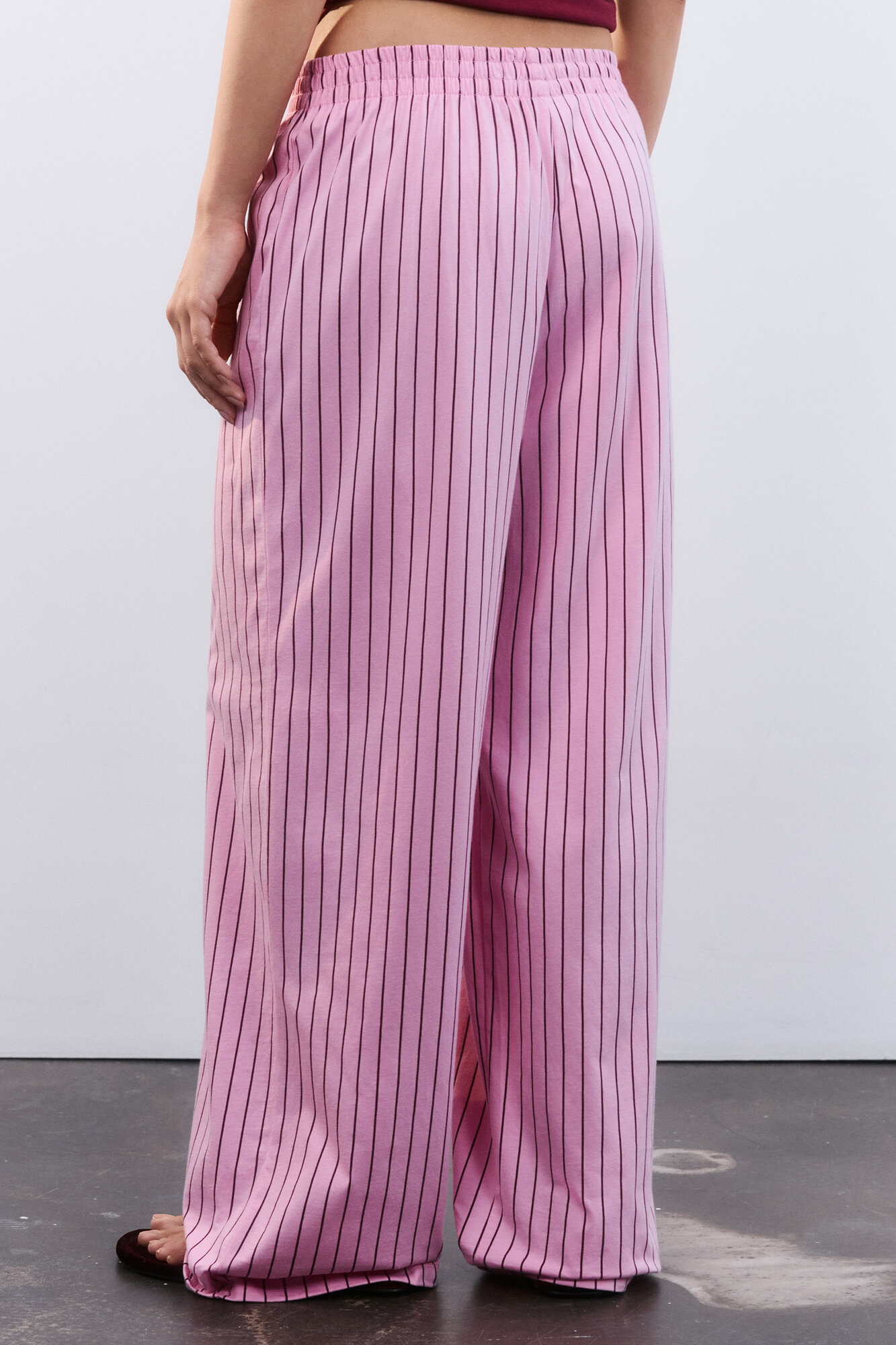 Брюки Befree Home, размер M, розовый принт — фото 1