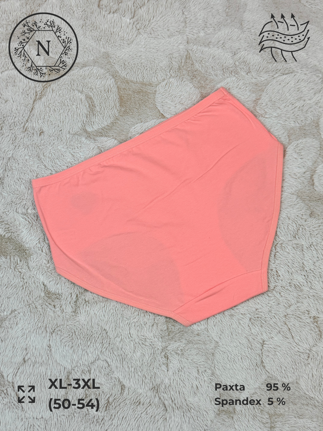 Трусы , размер XL, розовый — фото 1