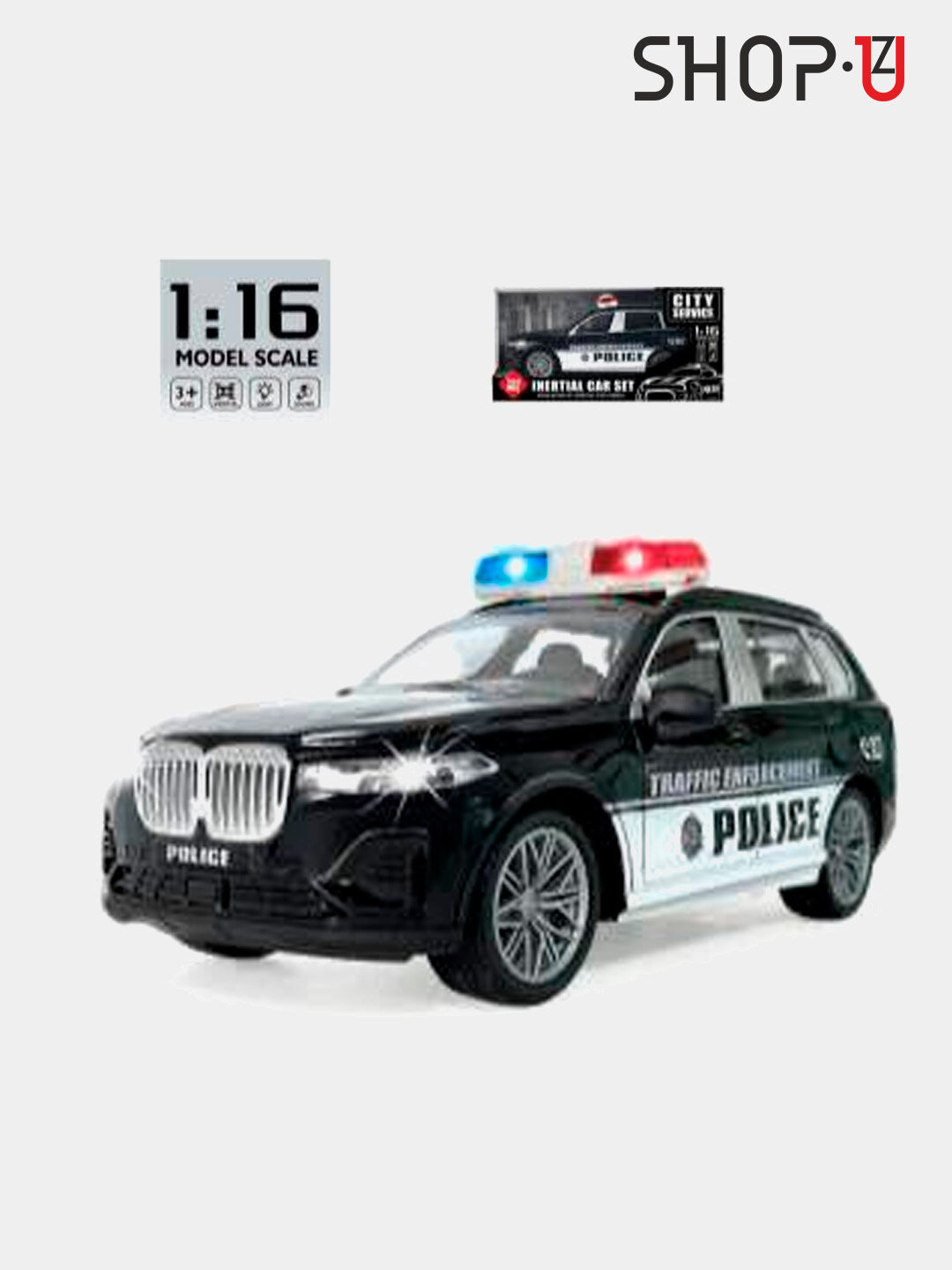 Радиоуправляемая игрушечная машинка Жигули "ВАЗ 2107" / DODGE / Chevrolet / Taxi / Police — фото 1