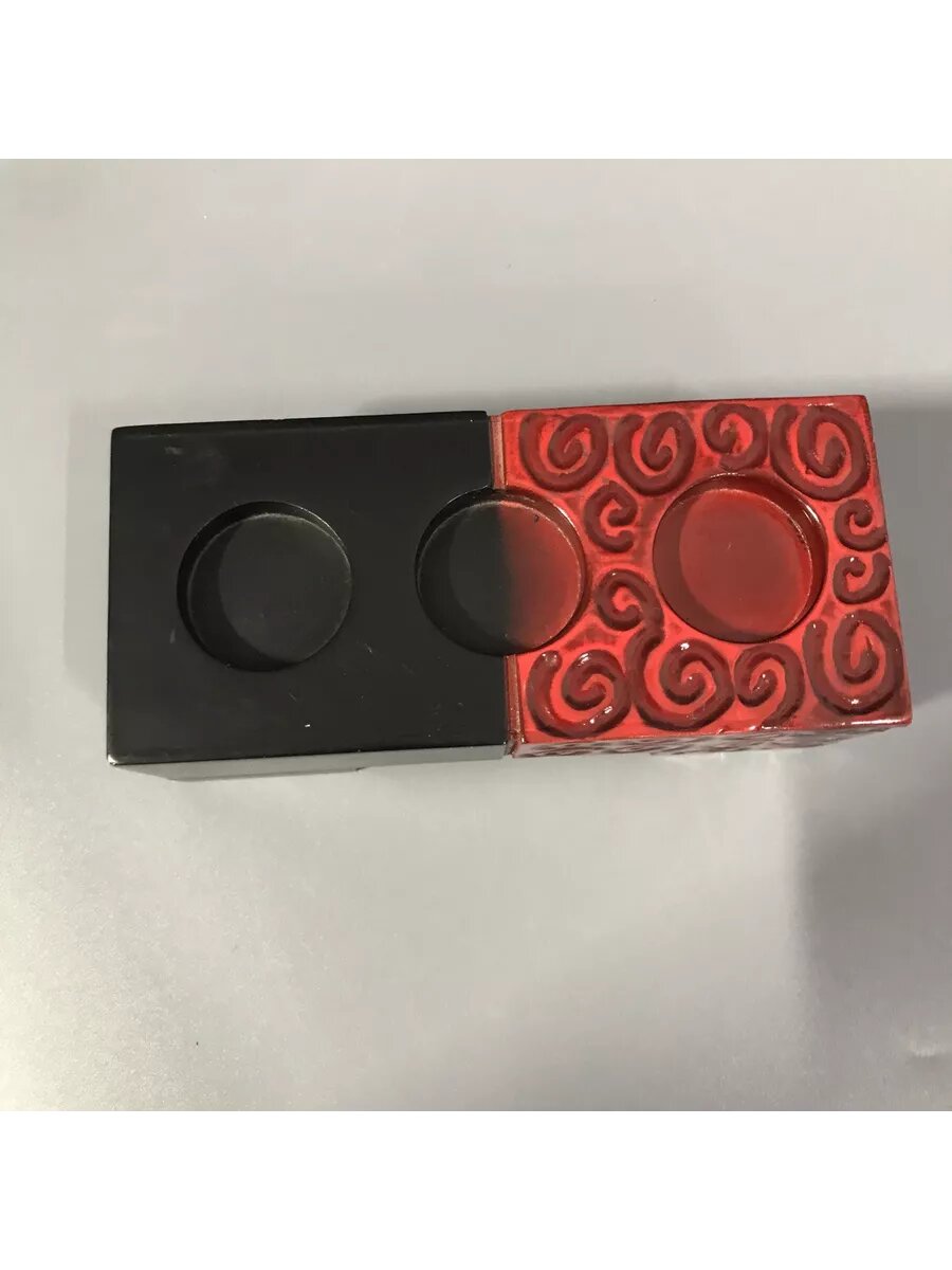 Подсвечник деревянный дизайнерский под чайные свечи — фото 1