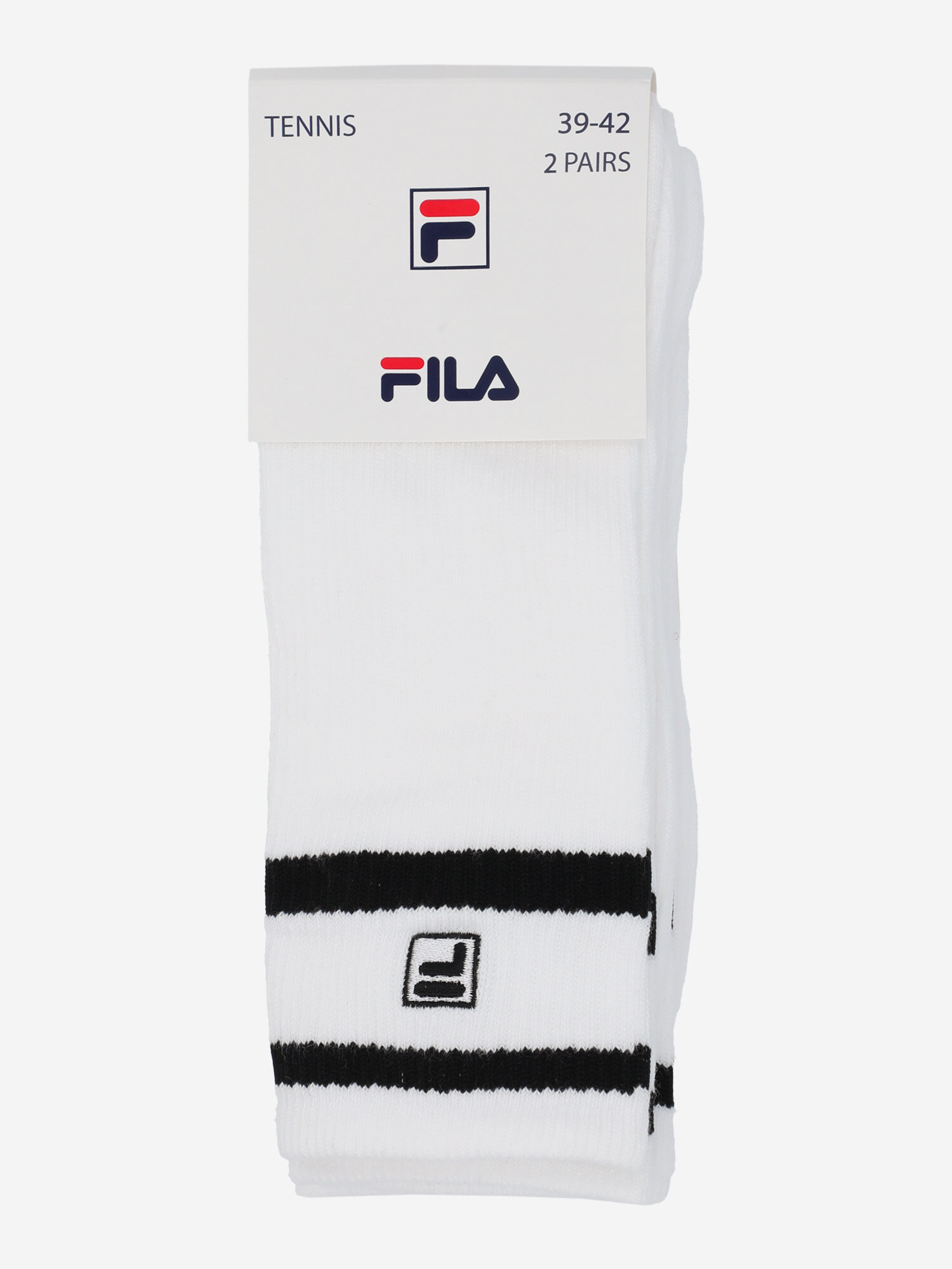 Носки спортивные Fila, размер 39-42, белый — фото 1