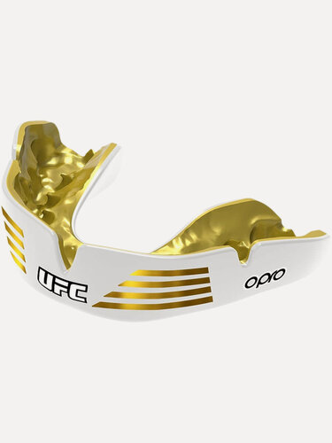 Изображение товара Боксерская капа Opro Instant Custom-Fit UFC Gold/White оригинал