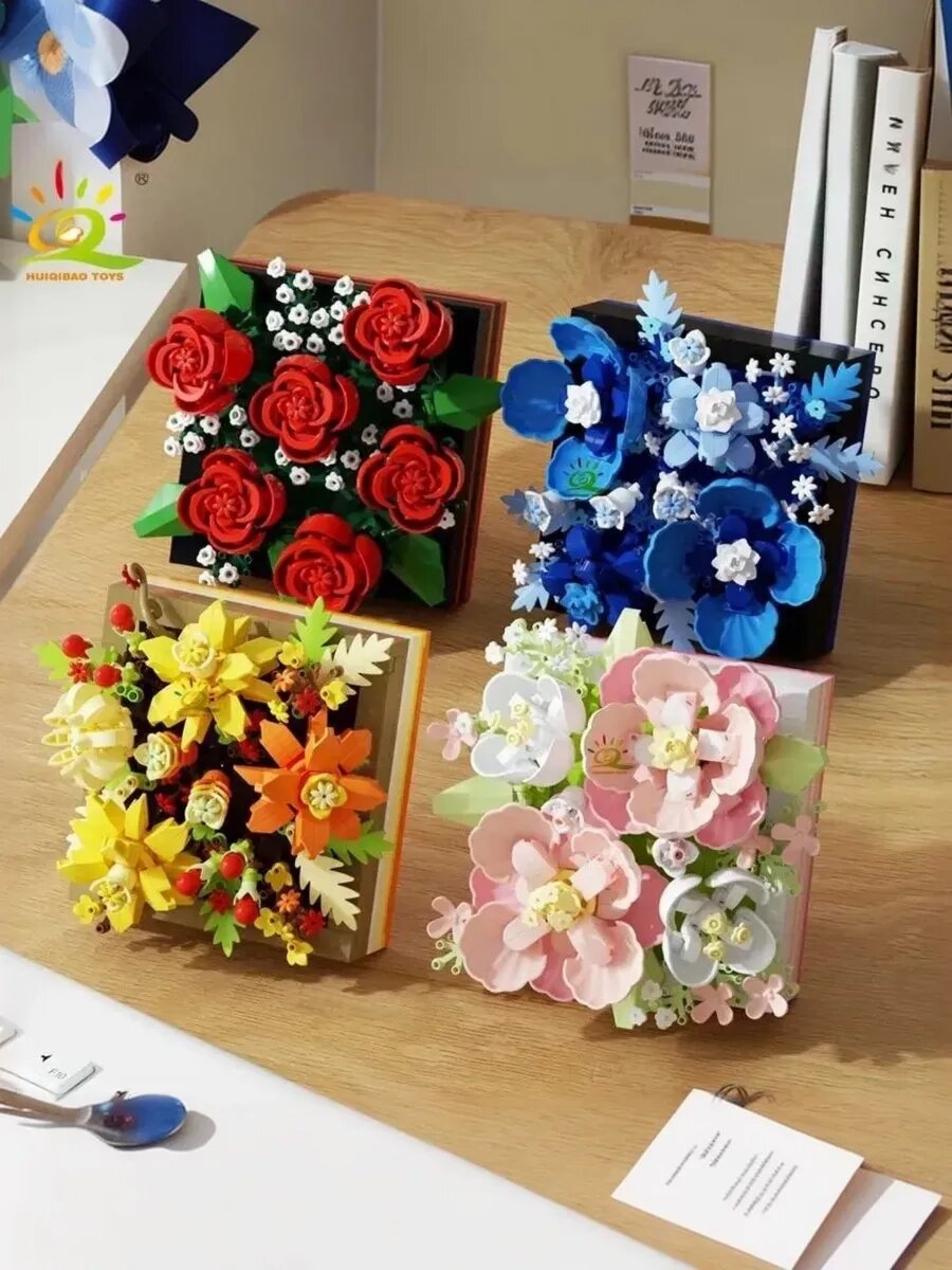 Конструктор 3D Стабилизированные цветы — фото 1