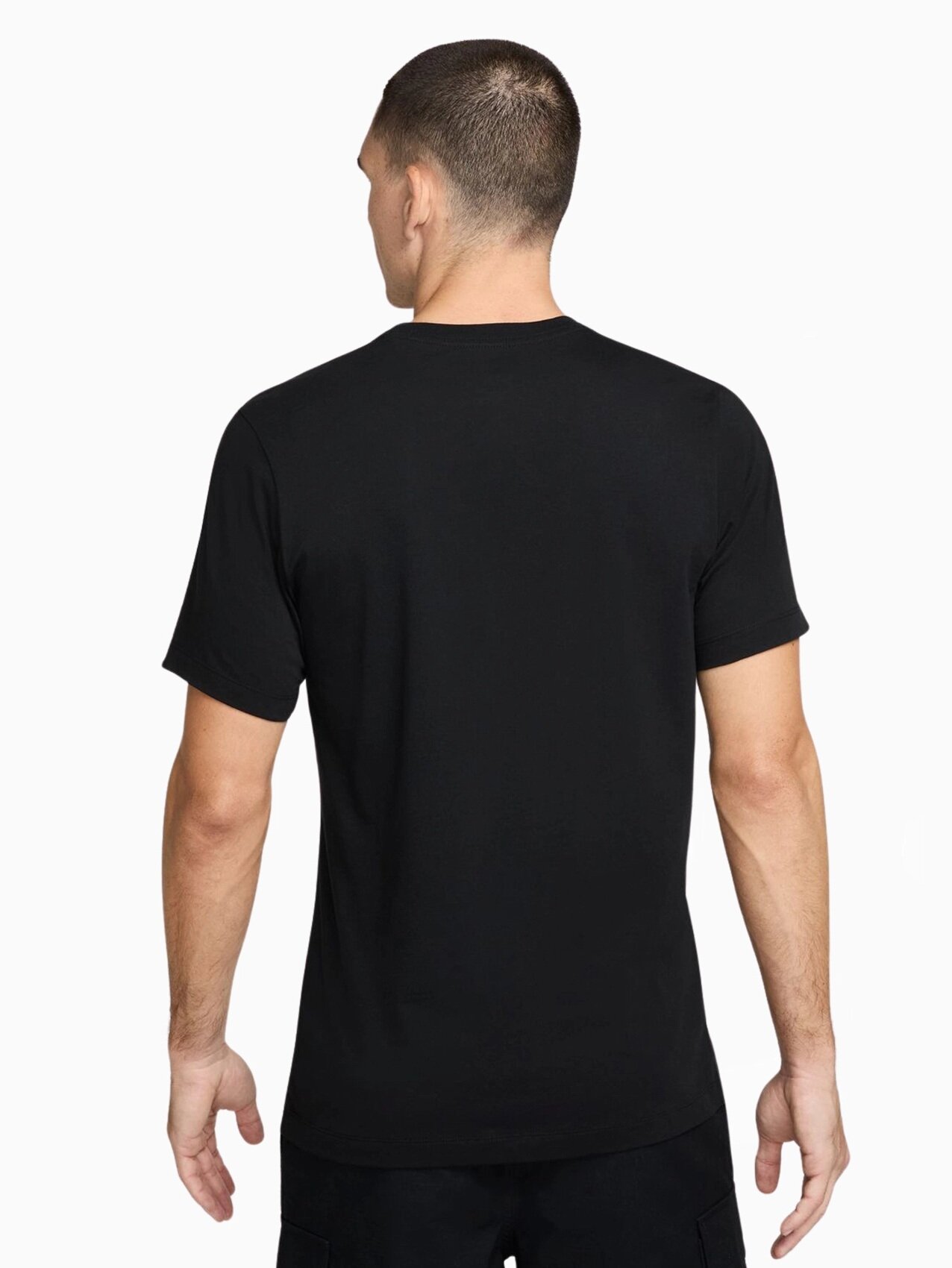 Футболка спортивная NIKE, 1 шт., размер S, черный — фото 1