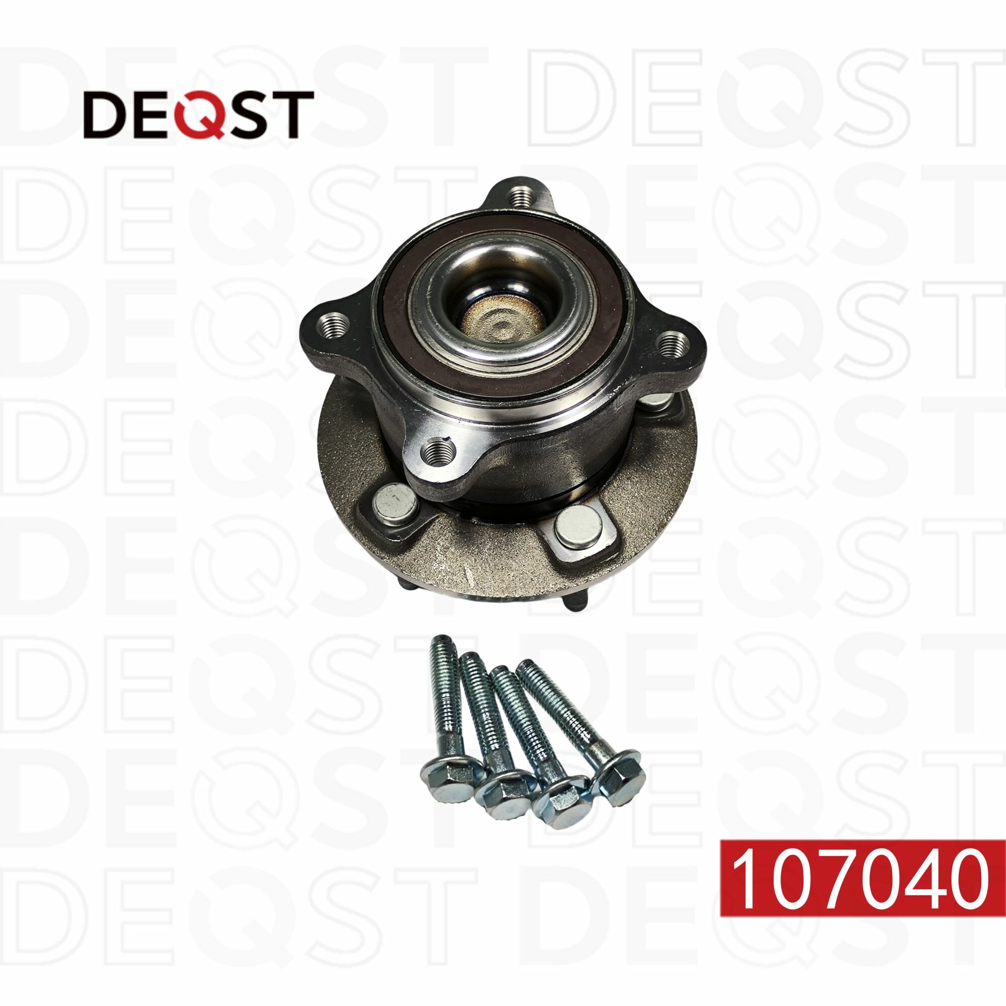Ступица с подшипником в сборе задняя CHEVROLET CRUZE 2009 - DEQST 107040