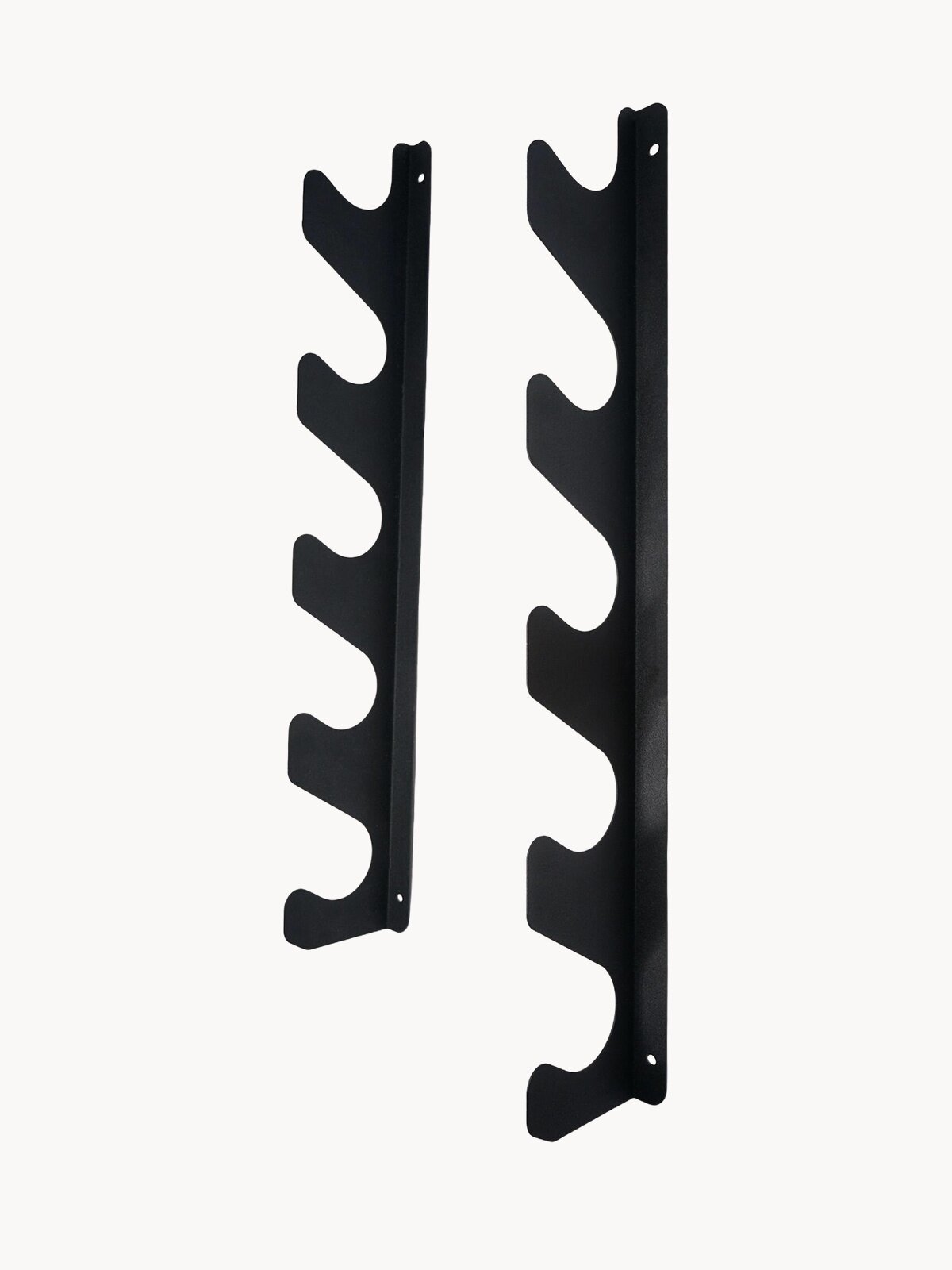 Держатель садовый для лопат, граблей и других хозяйственных инструментов, настенный, черный