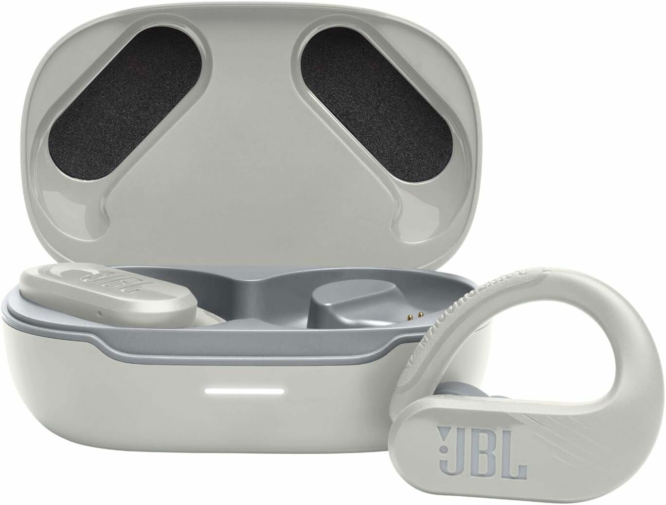 JBL Наушники беспроводные с микрофоном JBL Endurance Peak 3, Bluetooth, USB Type-C, белый