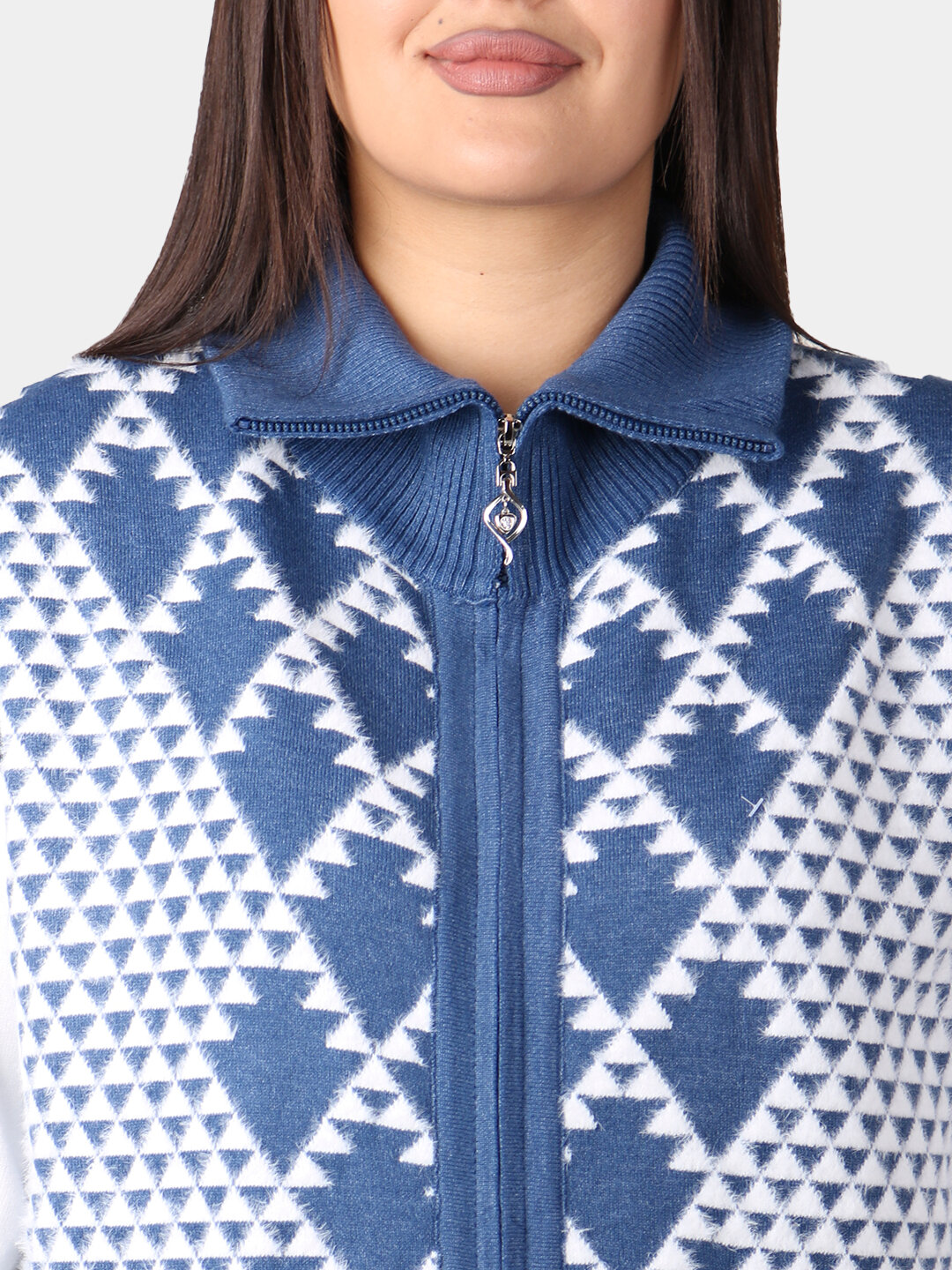 Кардиган , размер One Size, синий — фото 1