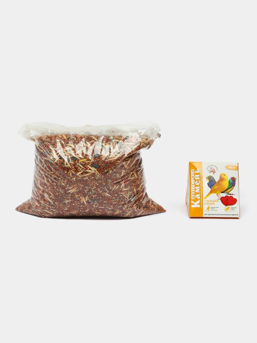 Valnistiy papugayga don 1 kg, Бежевый