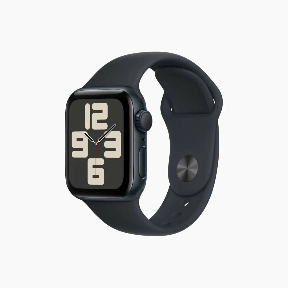 Умные часы Apple Watch Series SE Gen 2 2024 40 мм Aluminium Case GPS midnight Sport Band размер ремешка S/M