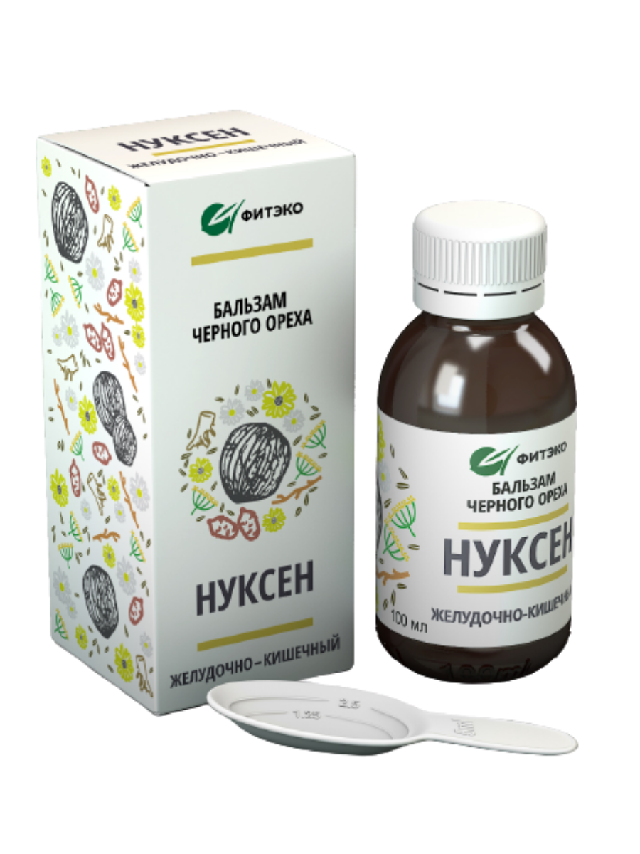 Бальзам черного ореха Нуксен 