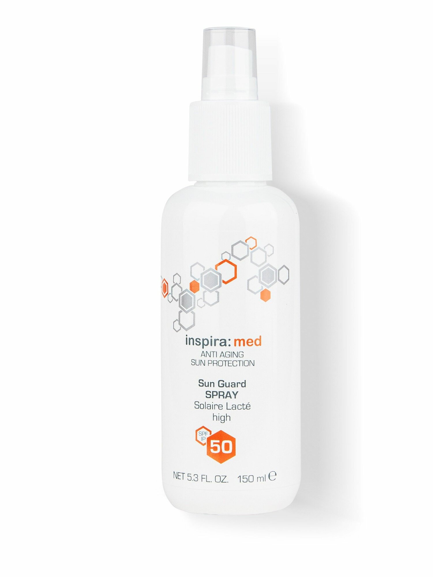 Картинки Inspira Cosmetics Солнцезащитный спрей легкий водостойкий Sun Guard Spray SPF 50 150 мл