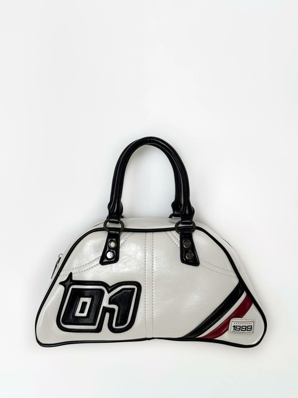 Сумка кросс-боди , фактура гладкая, белый,