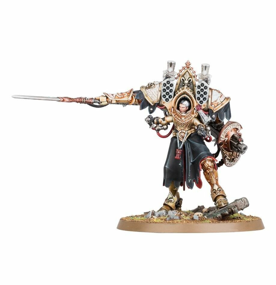Миниатюры Warhammer 40000 - Морвенн Валь, аббатиса Санкторума, Сёстры битвы