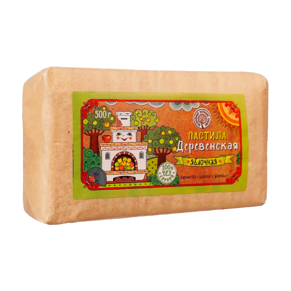 Картинки Пастила Натуральный белёвский продукт без сахара яблочная 500 г