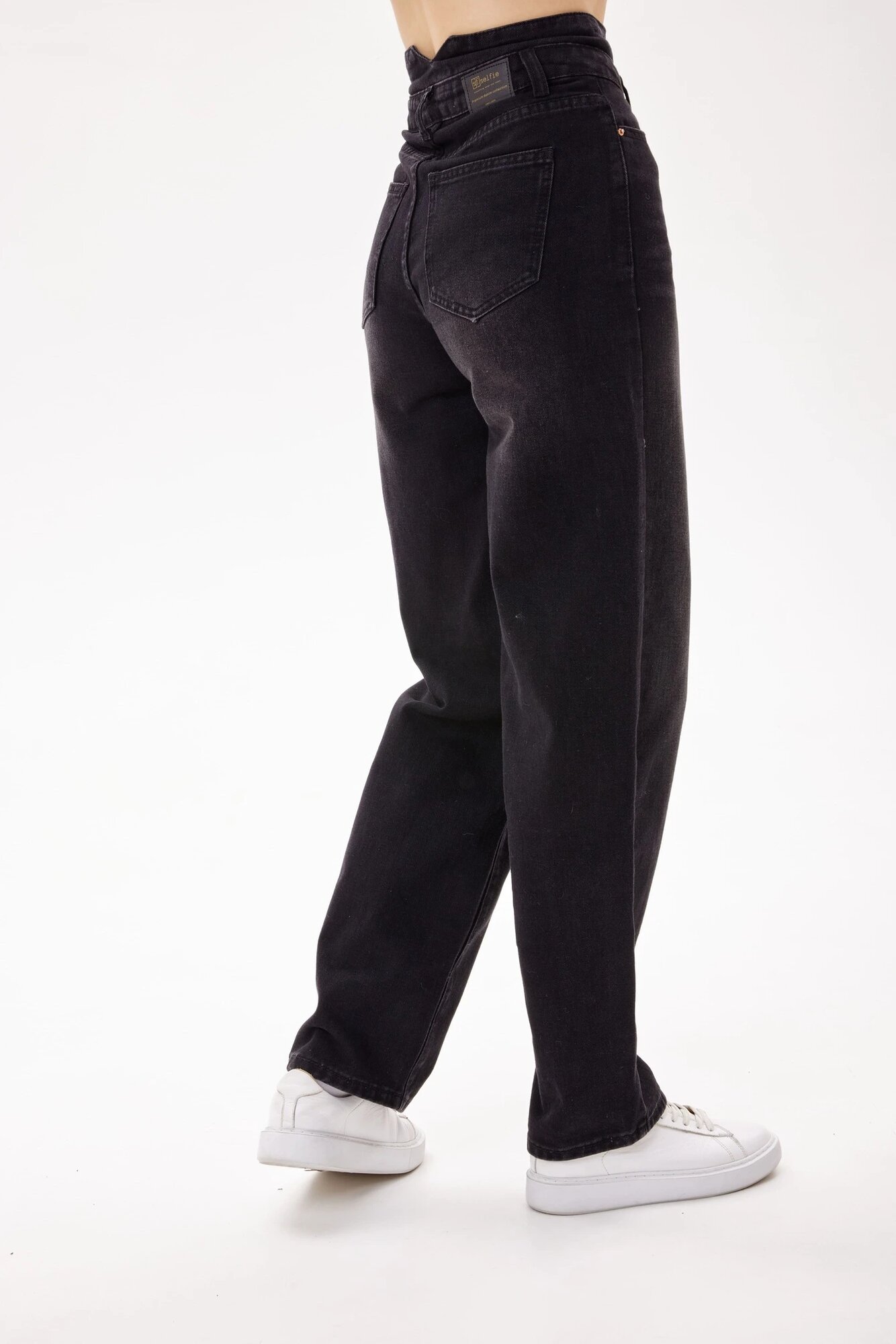 Джинсы Selfie, размер XL, черный — фото 1