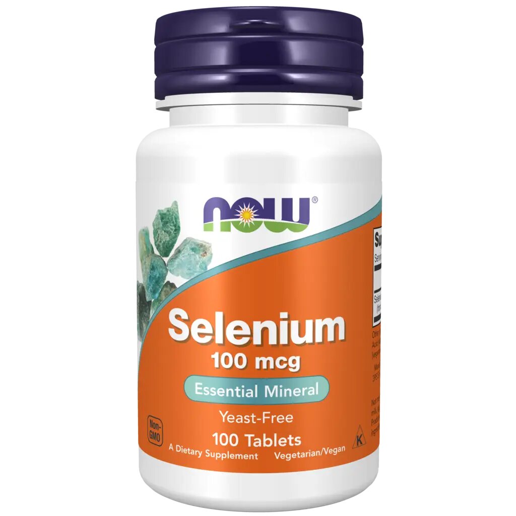 Now Selenium / Селен 100 мкг таблетки массой 405 мг 100 шт