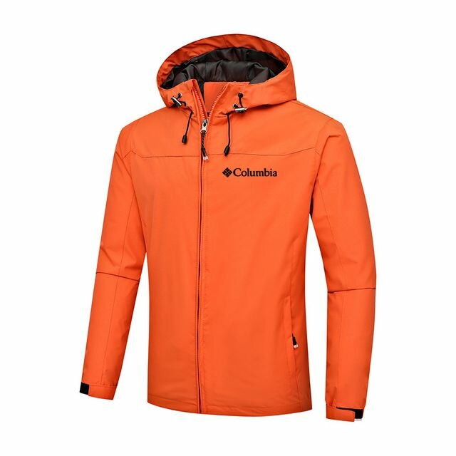 Ветровка Columbia, размер 4XL, orange