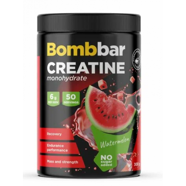 Bombbar Creatine monohydrate со вкусом арбуза, 300 грамм