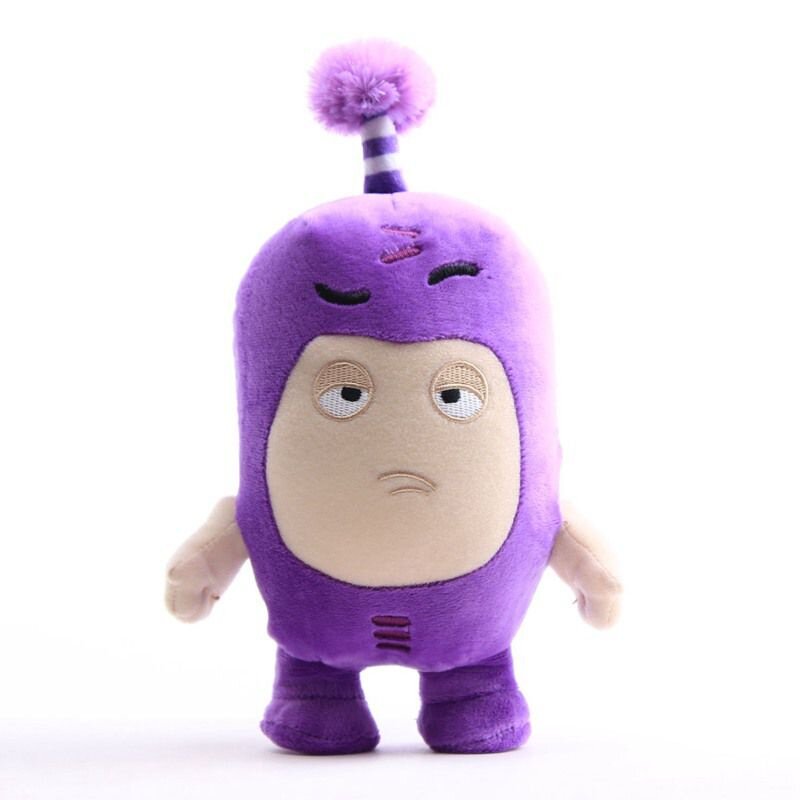 Мягкая игрушка Oddbods 23 см, плюшевая кукла, Новыйт Бабблс, Пого, Зи, Джеф, Фьюз, Слик — для любого случая