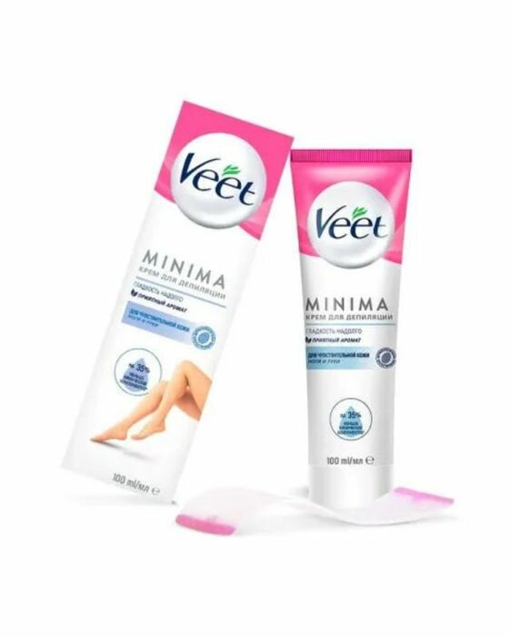 Крем для депиляции Veet minima 100мл для чувствительной кожи