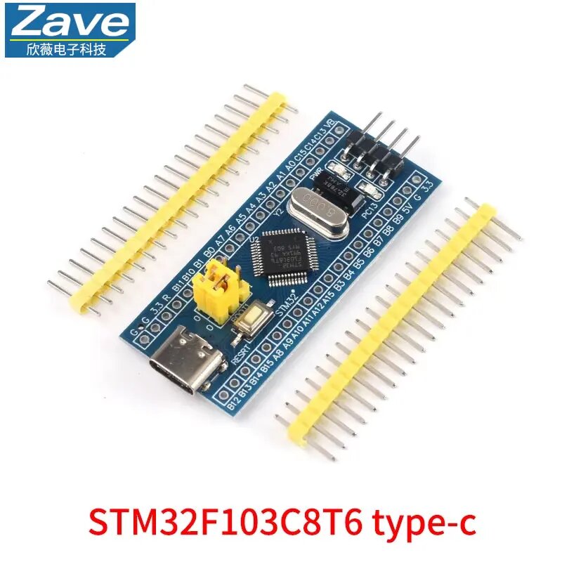 Модуль STM32F103C8T6 для Arduino, STM32F103C8T6 TYPE-C