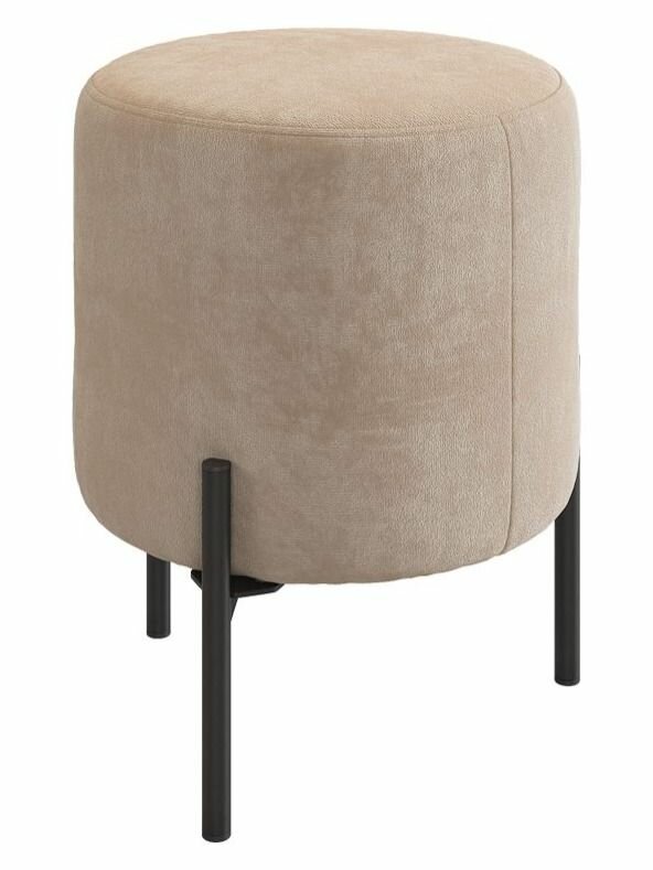 Пуфик в прихожую на ножках банкетка Одри капучино ВхШ 455х36 см